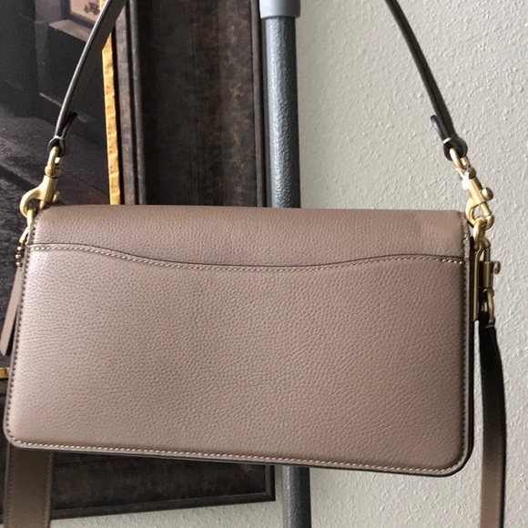 Coach Tan Leather Tabby Shoulder Bag NWT   PEBBLE LEATHER - Picture 3 of 5